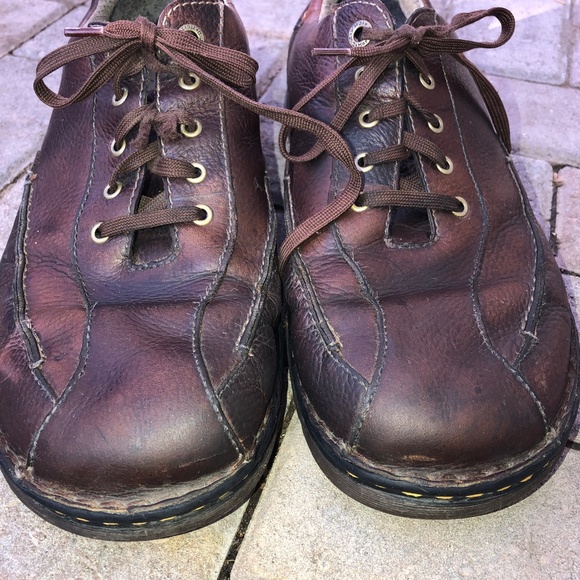 Dr. Martens brown leather lace up oxfords - Picture 3 of 8